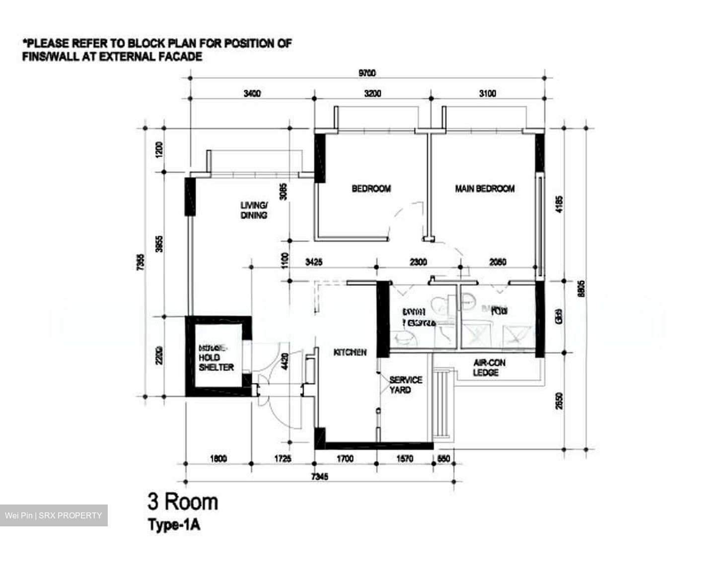 Blk 108A Alkaff Oasis (Toa Payoh), HDB 3 Rooms #622361981